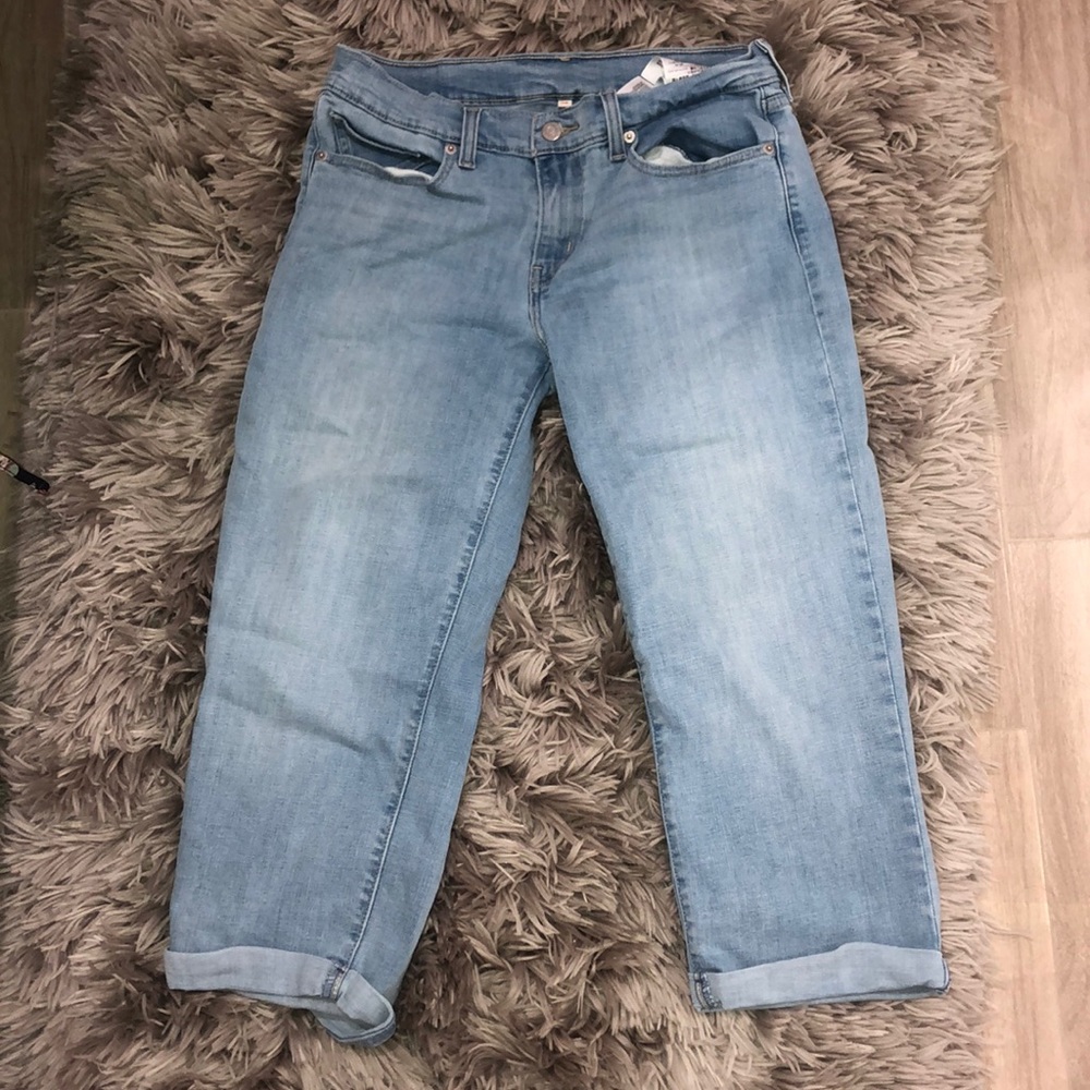 levi strauss calf high jeans